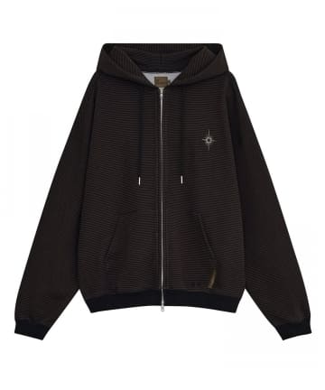 CIAOPANIC(チャオパニック) 【DEFGARMENTS】STRIPE HOOD ZIP UP