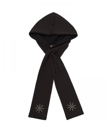 CIAOPANIC(チャオパニック) 【DEFGARMENTS】STRIPE HOOD MUFFLER