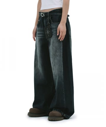 CIAOPANIC(チャオパニック) 【DEFGARMENTS】CAT BLUSH WIDE PANTS