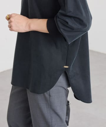 RIVE DROITE(リヴドロワ) 予約【着回し力抜群】キュプラカットプルオーバー