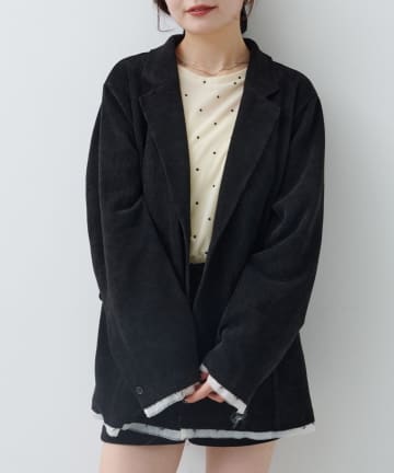 Kastane(カスタネ) 【セットアップ対応】コーデュロイライナージャケット