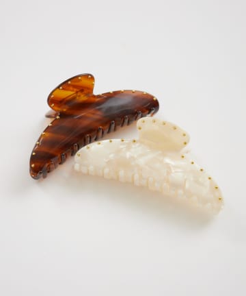 mystic(ミスティック) マーブルラウンドヘアクリップ