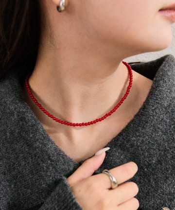 mystic(ミスティック) カラービーズネックレス