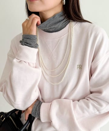 FREDY & GLOSTER(フレディ アンド グロスター) ウールブレンドシアータートルプルオーバー