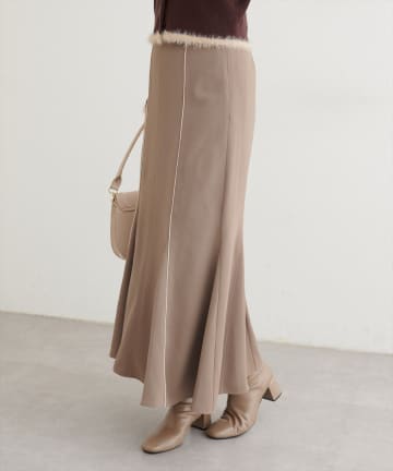 【WEB限定】パイピングマーメイドスカート