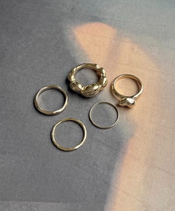 CPCM(シーピーシーエム) 5点セットリング