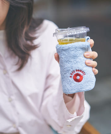 BIRTHDAY BAR(バースデイバー) B-DAY DONUTS　刺繍タオルハンカチ