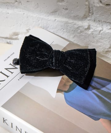 Lattice(ラティス) ラメベロアリボンバナナクリップ