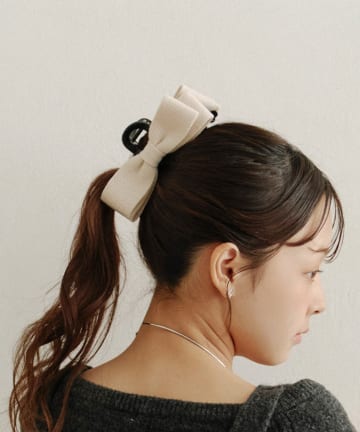 Lattice(ラティス) ニットリボンクリップ