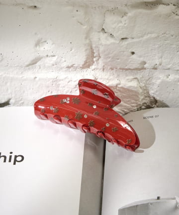 Lattice(ラティス) 小花柄カラークリップ