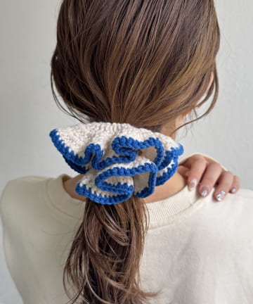 Lattice(ラティス) カラーニットシュシュ