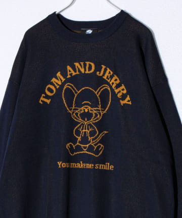 FREDY & GLOSTER(フレディ アンド グロスター) 【MICKEY&JERRY】UNISEX ジャガードニット