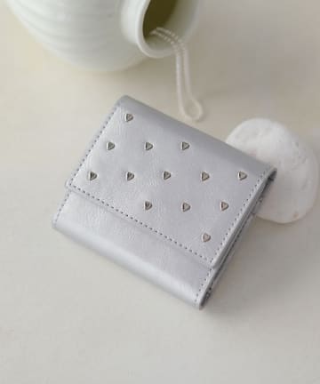 DISCOAT(ディスコート) ハートミニスタッズウォレット