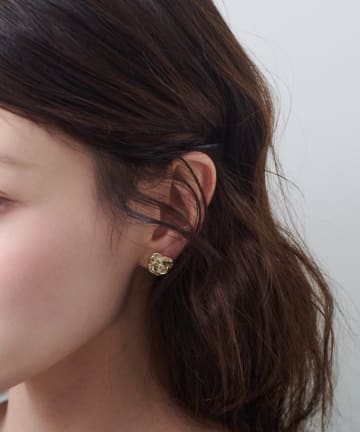 【オケージョン対応/fiw./WEB先行】ローズイヤリング