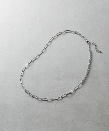 COLONY 2139(コロニー トゥーワンスリーナイン) ステンレスミックスチェーンネックレス