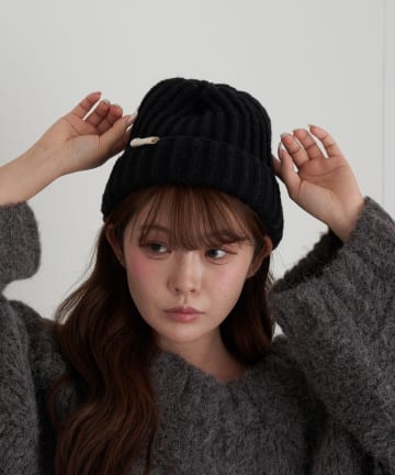 RAY CASSIN(レイカズン) リブニット帽