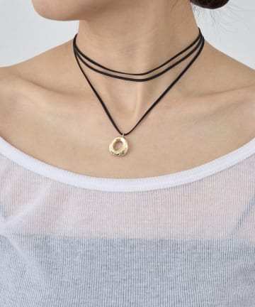 GALLARDAGALANTE(ガリャルダガランテ) リングトップコードネックレス