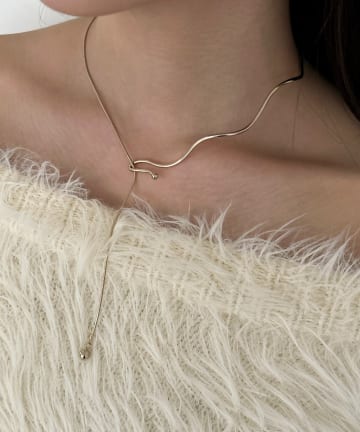 Thevon.(ゼヴォン) 【heilly/ヘイリー】変形Y字チョーカー