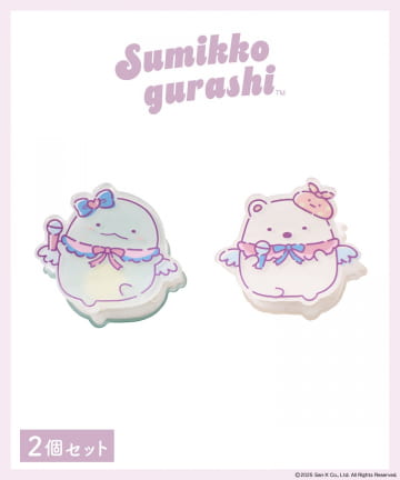 3COINS(スリーコインズ) ミニヘアクリップ／すみっコぐらし