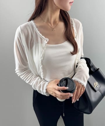 NICE CLAUP / OLIVE des OLIVE OUTLET(ナイスクラップ  / オリーブ デ オリーブ アウトレット) 【one after another】カップ付きインナー