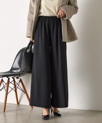 Jena　espace merveilleux(ジェナ　エスパスメルヴェイユ) トロミキャタピラーワイドパンツ