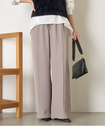 Jena　espace merveilleux(ジェナ　エスパスメルヴェイユ) 【待望の再入荷！/サイズ展開あり/WEB限定カラーあり】トロミイージーパンツ