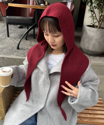 CIAOPANIC TYPY(チャオパニックティピー) フード付きスカーフマフラー