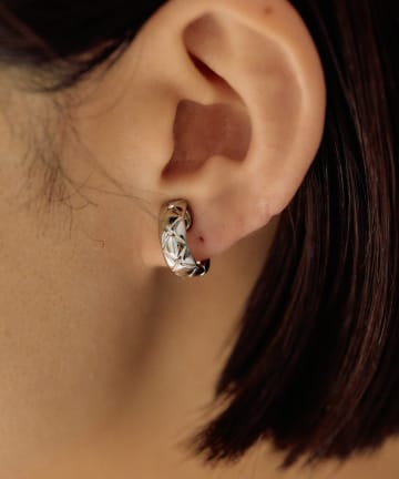 ear PAPILLONNER(イア パピヨネ) キルティングマグネットイヤリング/イヤーカフ