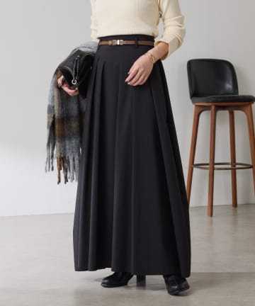 COLLAGE GALLARDAGALANTE(コラージュ ガリャルダガランテ) 【EC限定カラーあり】ボリュームフレアスカート