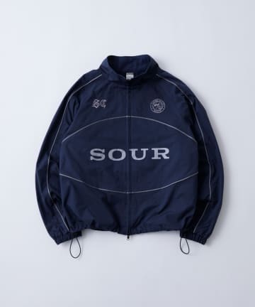 WHO’S WHO gallery(フーズフーギャラリー) 【Sourcream】裏フリースサッカーブルゾン