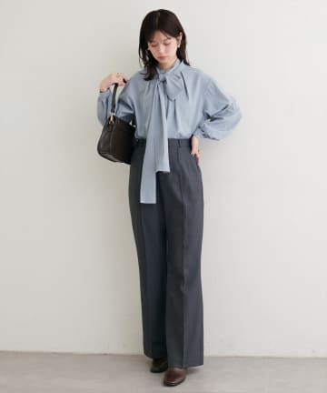 natural couture(ナチュラルクチュール) 〈osono〉美フレアパンツ