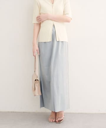 NICE CLAUP / OLIVE des OLIVE OUTLET(ナイスクラップ  / オリーブ デ オリーブ アウトレット) 【natural couture】マルチウェイカットスウェードスカート