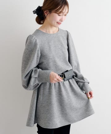 Kastane(カスタネ) B ニットライクスウェットワンピース