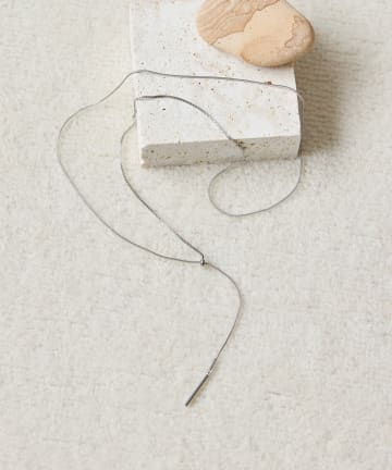 ear PAPILLONNER(イア パピヨネ) 《金属アレルギー対応/ステンレス》スライドY字ネックレス