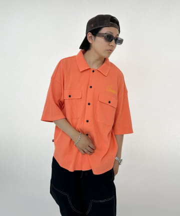 OUTLET(アウトレット) 【WHO'S WHO gallery】BRONXワッフルシャツ