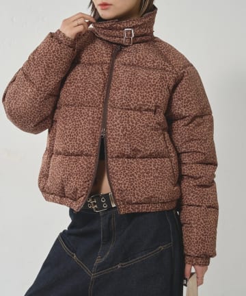 WHO’S WHO gallery(フーズフーギャラリー) アソート柄中綿ナイロンブルゾン