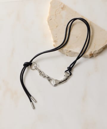 ear PAPILLONNER(イア パピヨネ) Pリボンロープネックレス