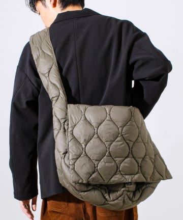 FREDY & GLOSTER(フレディ アンド グロスター) 【TAION/タイオン】ミリタリー メッセンジャー ダウンバッグL