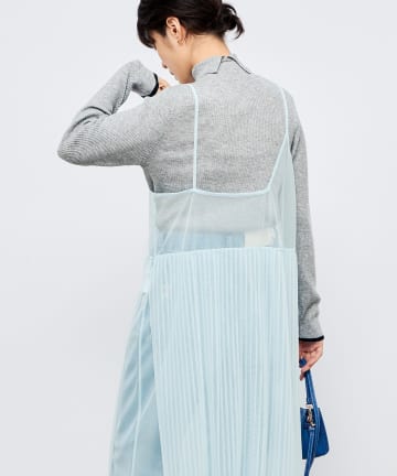 NOLLEY'S(ノーリーズ) ウォッシャブルチュールキャミワンピース