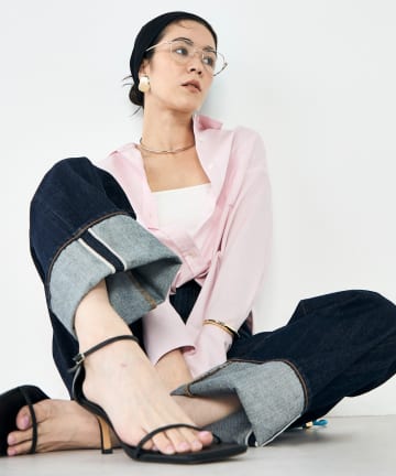 NOLLEY'S(ノーリーズ) 【一部WEB限定カラー】ウォッシャブルオックス2WAYシャツ