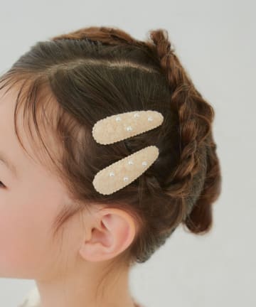 Lattice(ラティス) 【KIDS/クリスマス】ボアパッチンピンセット(2P)