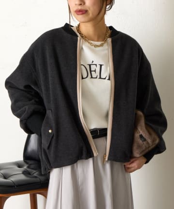 Jena　espace merveilleux(ジェナ　エスパスメルヴェイユ) バックラッフルジャケット