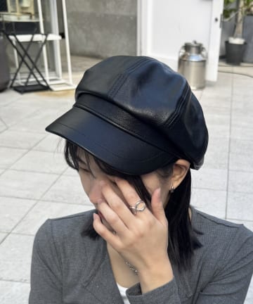 Lattice(ラティス) エコレザーキャスケット