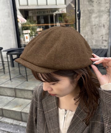 Lattice(ラティス) ウールキャスケット