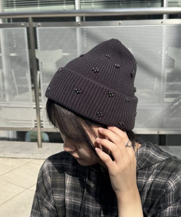 Lattice(ラティス) パーツ付きビーニー