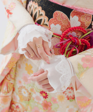 Lattice(ラティス) 【和装におすすめ/オケージョン】レース付け袖