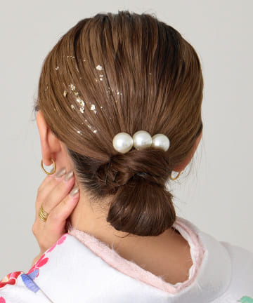 Lattice(ラティス) 【和装におすすめ/オケージョン】ビッグパールUピンセット(3P)