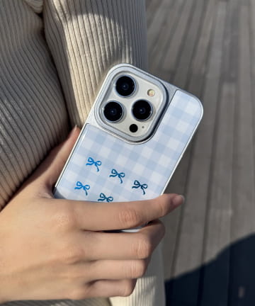 Lattice(ラティス) パターンスマホケース(iPhone15pro)