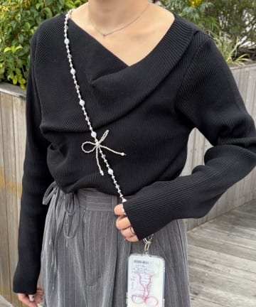 Lattice(ラティス) ビーズリボンマルチショルダー