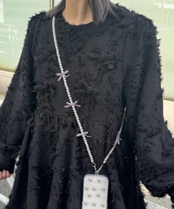 Lattice(ラティス) ベロアリボンマルチショルダー